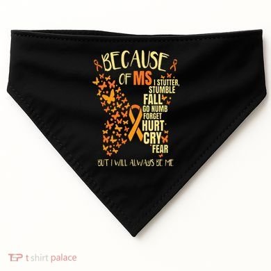 MS Multiple Sclerosis USA-Made Doggie Bandana