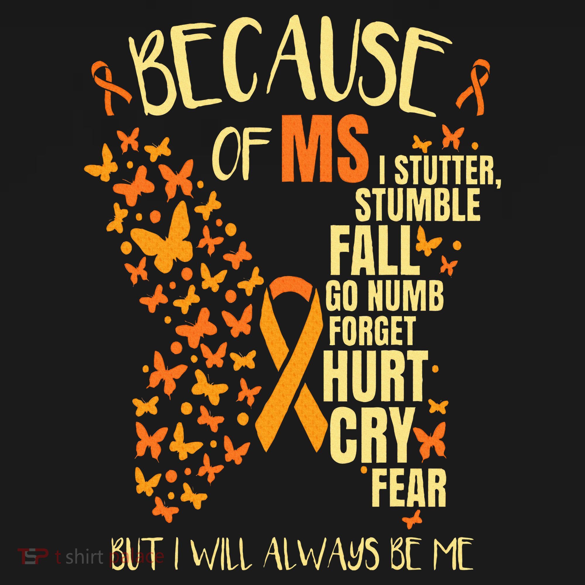 MS Multiple Sclerosis Long Sleeve Shirt