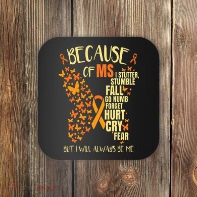 MS Multiple Sclerosis Coaster