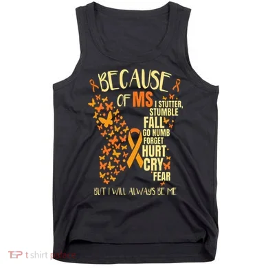 MS Multiple Sclerosis Tank Top