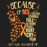 MS Multiple Sclerosis Golf Towel thumb 3