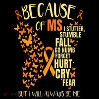 MS Multiple Sclerosis Women's Long Sleeve Shirt thumb 2