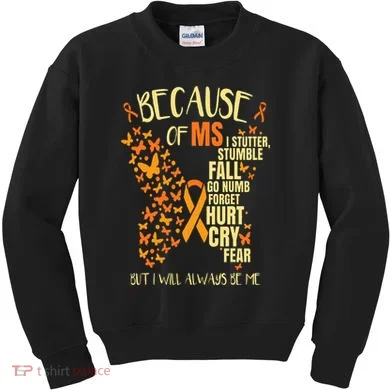 MS Multiple Sclerosis Kids Sweatshirt