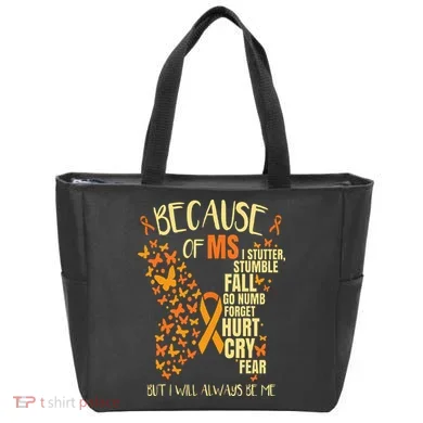 MS Multiple Sclerosis Tote Bag