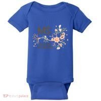 Ms Multiple Sclerosis Gets On My Nerves Orange Ribbon Gift Baby Bodysuit thumb 0