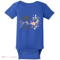 Ms Multiple Sclerosis Gets On My Nerves Orange Ribbon Gift Baby Bodysuit thumb 0