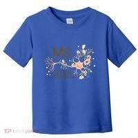 Ms Multiple Sclerosis Gets On My Nerves Orange Ribbon Gift Toddler T-Shirt thumb 0