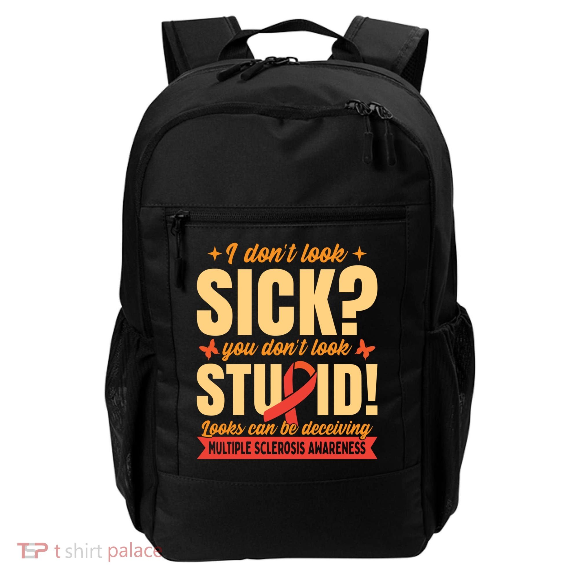 Ms Multiple Sclerosis Awareness Funny Gift Backpack