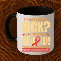 Ms Multiple Sclerosis Awareness Funny Gift Coffee Mug thumb 2