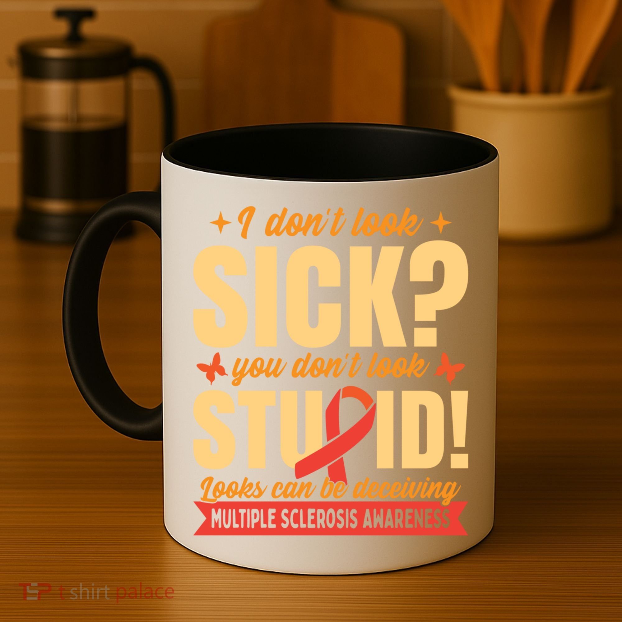 Ms Multiple Sclerosis Awareness Funny Gift Coffee Mug