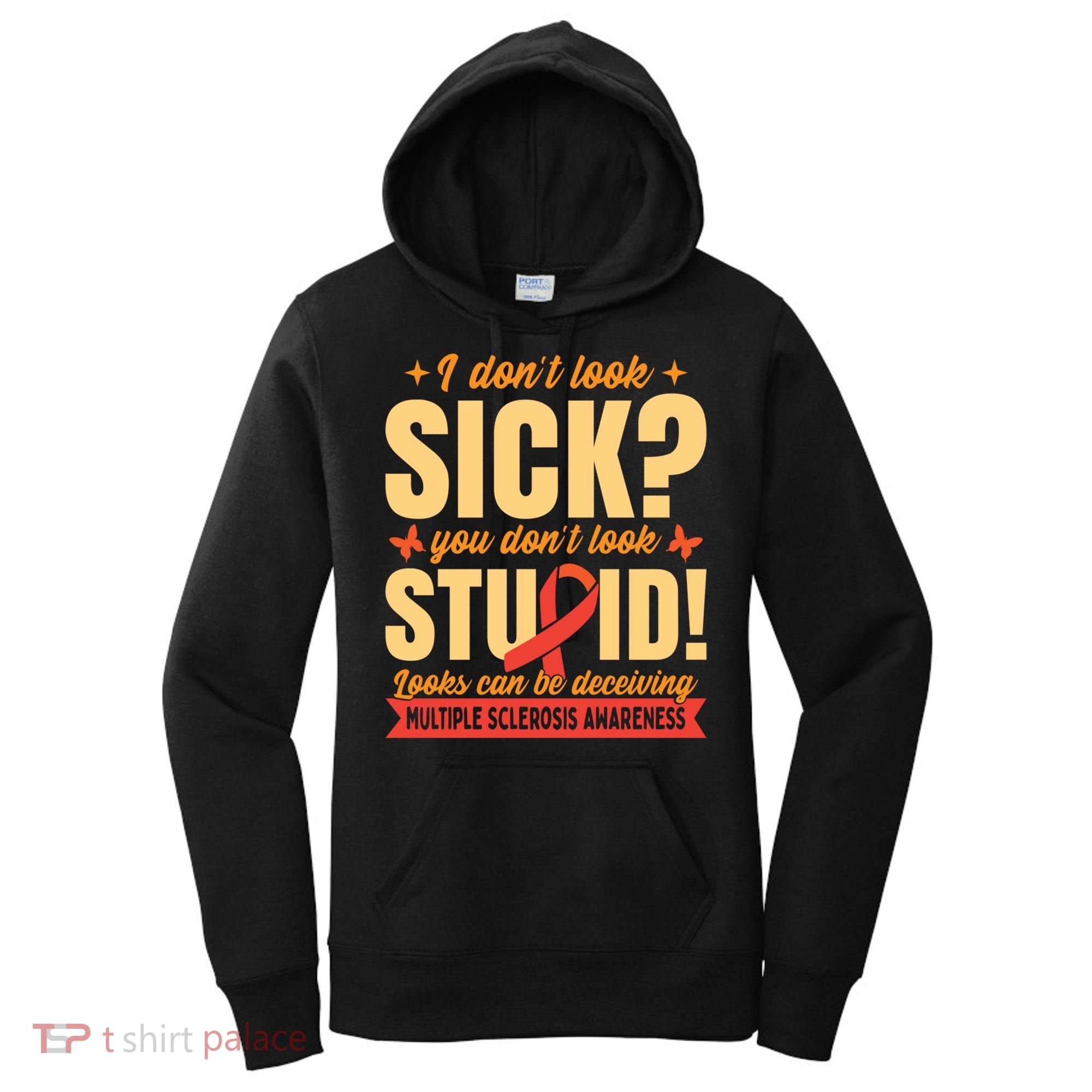 Ms Multiple Sclerosis Awareness Funny Gift Women's Hoodie