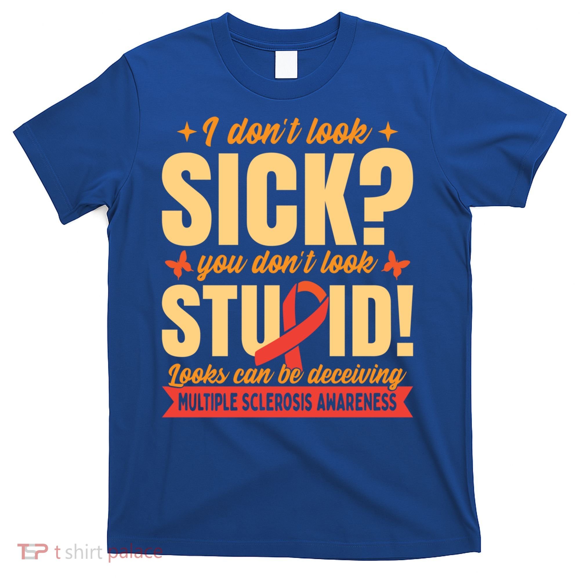 Ms Multiple Sclerosis Awareness Funny Gift T-Shirt