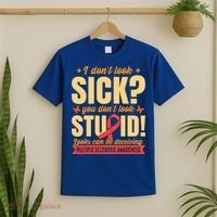 Ms Multiple Sclerosis Awareness Funny Gift T-Shirt thumb 2