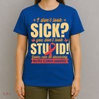 Ms Multiple Sclerosis Awareness Funny Gift T-Shirt thumb 4