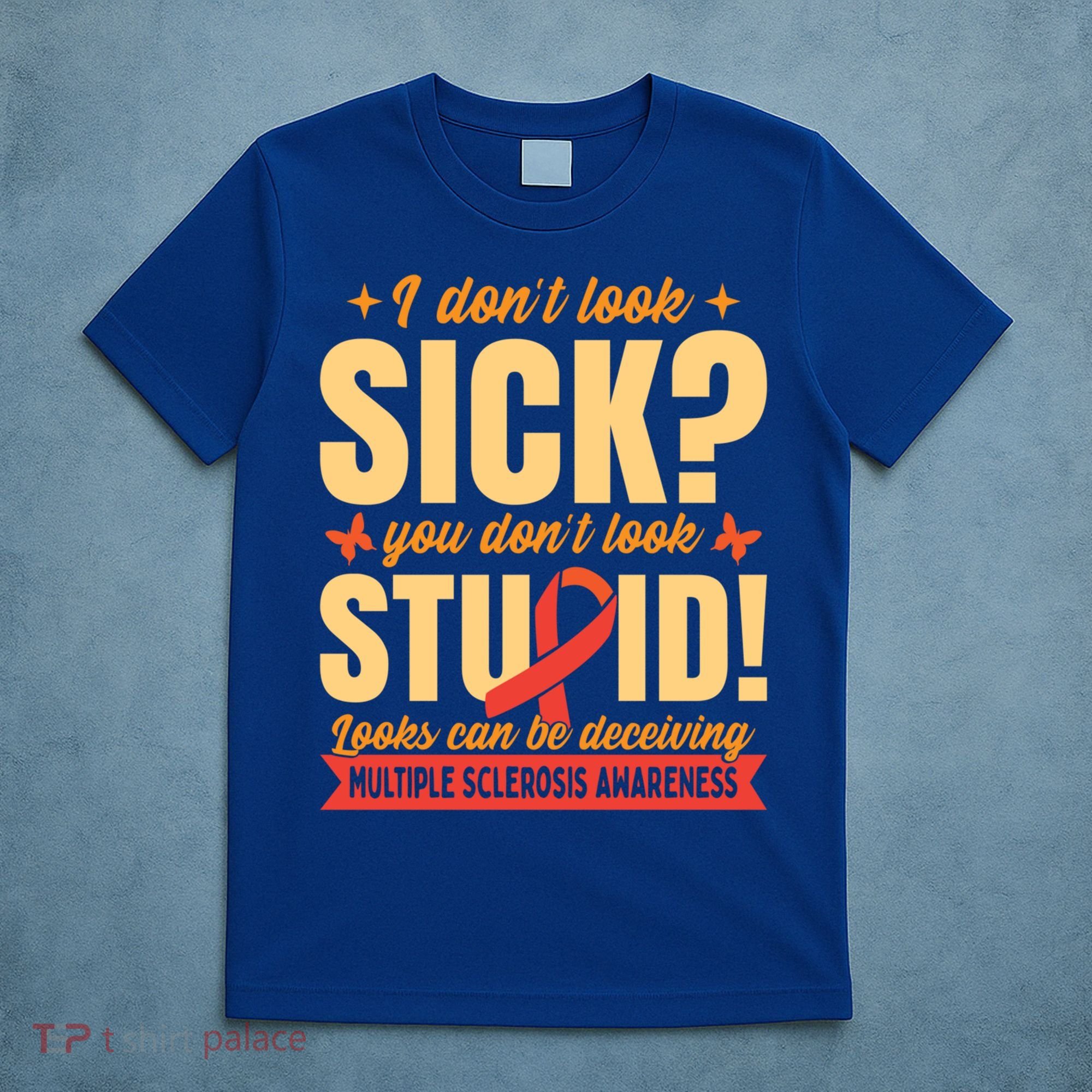 Ms Multiple Sclerosis Awareness Funny Gift T-Shirt