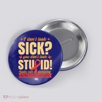 Ms Multiple Sclerosis Awareness Funny Gift Button thumb 0
