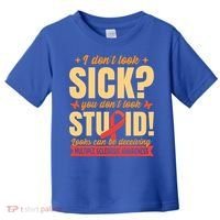 Ms Multiple Sclerosis Awareness Funny Gift Toddler T-Shirt thumb 0