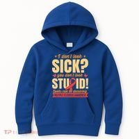 Ms Multiple Sclerosis Awareness Funny Gift Kids Hoodie thumb 0
