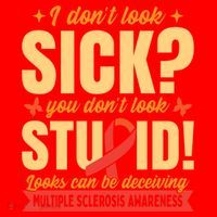 Ms Multiple Sclerosis Awareness Funny Gift Santa Hat thumb 1