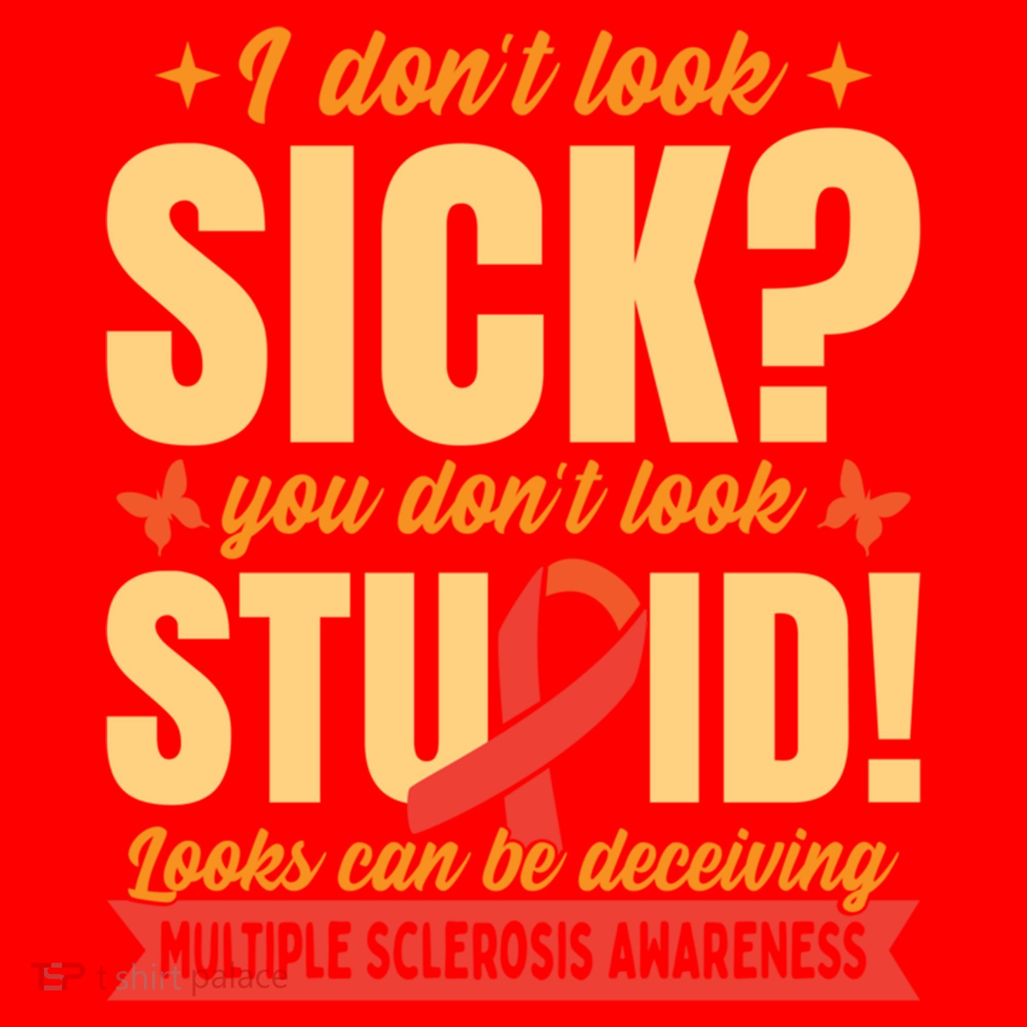 Ms Multiple Sclerosis Awareness Funny Gift Santa Hat