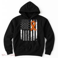 MS Multiple Sclerosis Awareness Orange Ribbon Hoodie thumb 0
