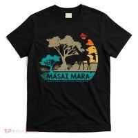Masai Mara Safari National Reserve Kenya Serengeti Wildlife T-Shirt thumb 0