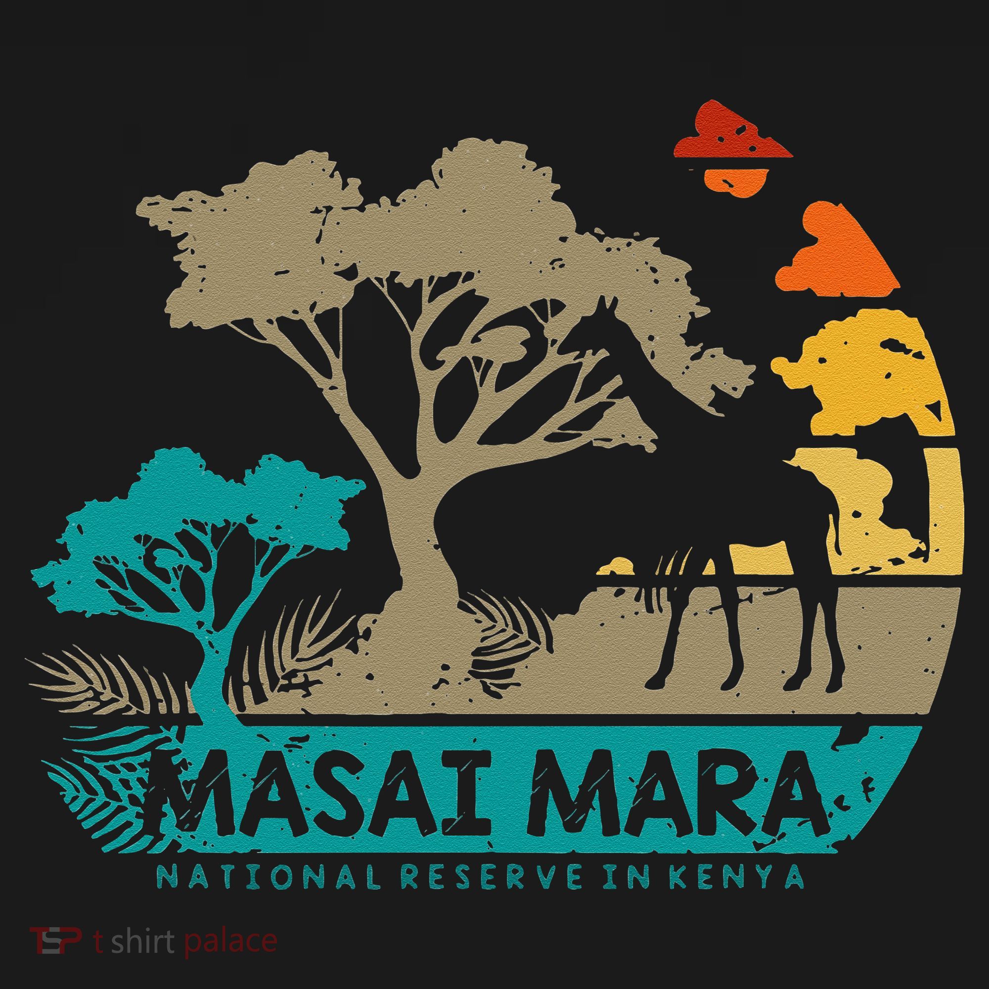 Masai Mara Safari National Reserve Kenya Serengeti Wildlife Women's Hoodie