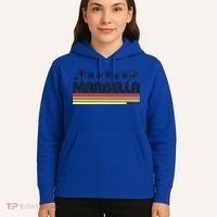 Marbella Malaga Spain Retro Beach Tourism Gift Hoodie thumb 5