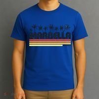 Marbella Malaga Spain Retro Beach Tourism Gift T-Shirt thumb 3