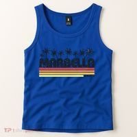 Marbella Malaga Spain Retro Beach Tourism Gift Tank Top thumb 2