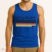 Marbella Malaga Spain Retro Beach Tourism Gift Tank Top thumb 3