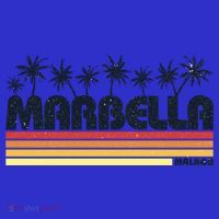 Marbella Malaga Spain Retro Beach Tourism Gift Women's Long Sleeve Shirt thumb 2