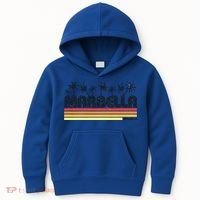 Marbella Malaga Spain Retro Beach Tourism Gift Kids Hoodie thumb 0