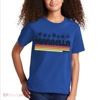 Marbella Malaga Spain Retro Beach Tourism Gift Kids T-Shirt thumb 2