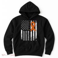 MS Multiple Sclerosis Awareness Orange Ribbon Hoodie thumb 0