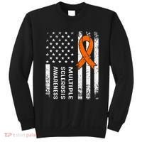 MS Multiple Sclerosis Awareness Orange Ribbon Sweatshirt thumb 0