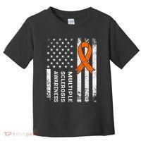 MS Multiple Sclerosis Awareness Orange Ribbon Toddler T-Shirt thumb 0