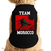 Morocco Moroccan Soccer Team Moroccan Pride Morocco Flag Doggie Tank thumb 0