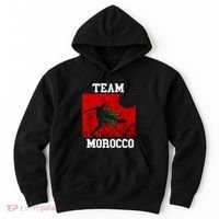 Morocco Moroccan Soccer Team Moroccan Pride Morocco Flag Hoodie thumb 0