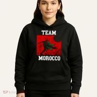 Morocco Moroccan Soccer Team Moroccan Pride Morocco Flag Hoodie thumb 5