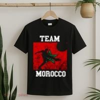 Morocco Moroccan Soccer Team Moroccan Pride Morocco Flag T-Shirt thumb 2