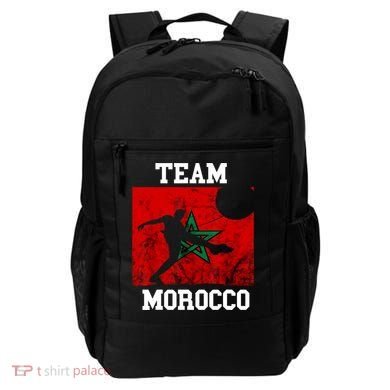 Morocco Moroccan Soccer Team Moroccan Pride Morocco Flag Backpack