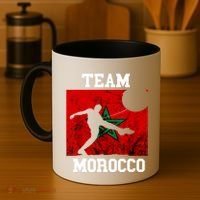 Morocco Moroccan Soccer Team Moroccan Pride Morocco Flag Coffee Mug thumb 4