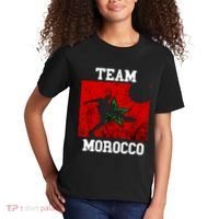 Morocco Moroccan Soccer Team Moroccan Pride Morocco Flag Kids T-Shirt thumb 2