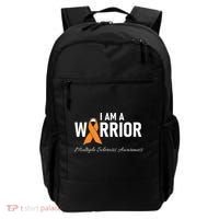 Ms Multiple Sclerosis Awareness Orange Ribbon Gift Backpack thumb 0