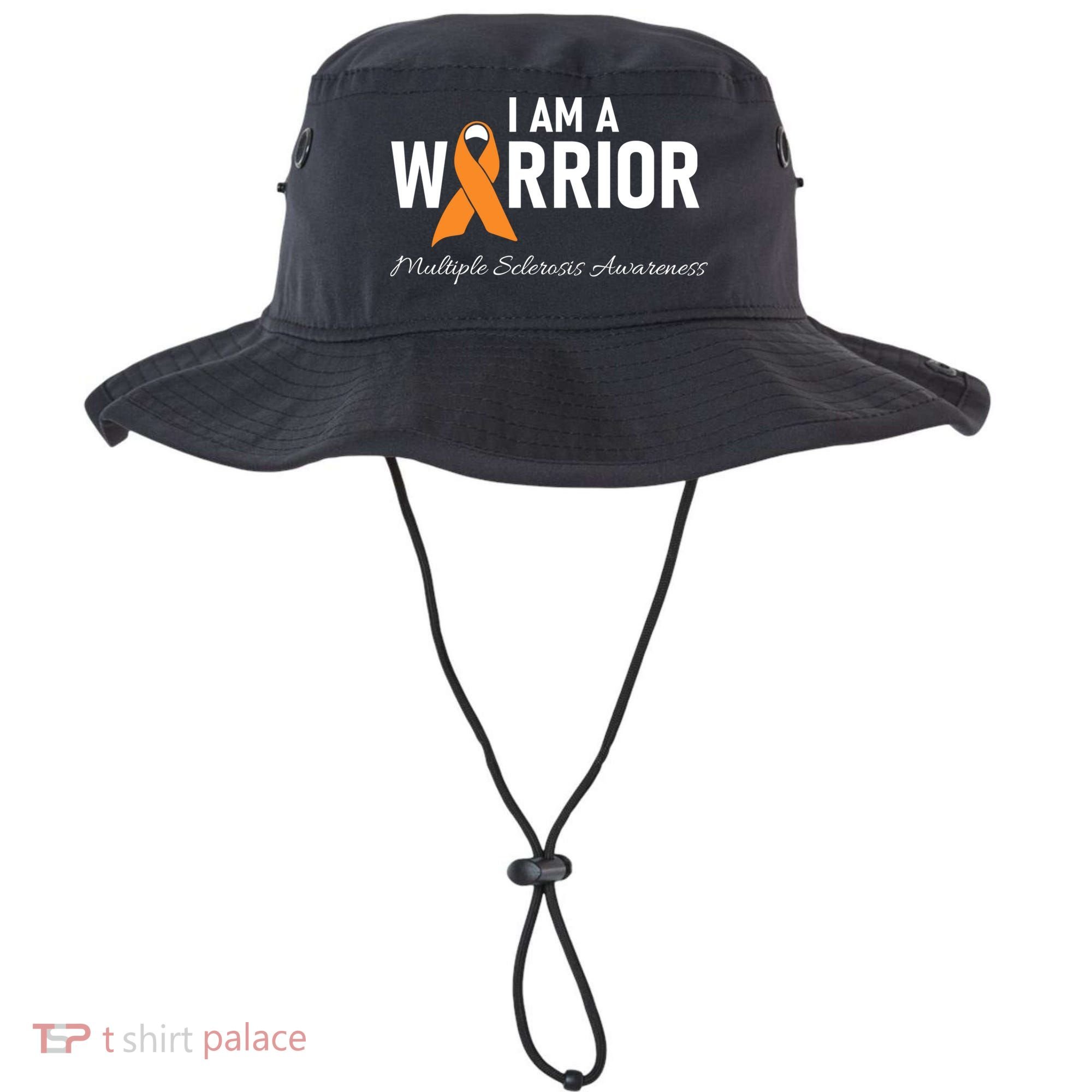 Ms Multiple Sclerosis Awareness Orange Ribbon Gift Bucket Hat