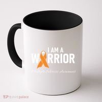 Ms Multiple Sclerosis Awareness Orange Ribbon Gift Coffee Mug thumb 0