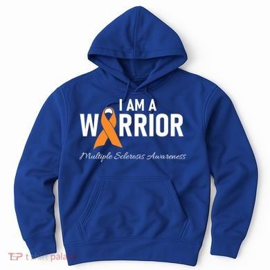 Ms Multiple Sclerosis Awareness Orange Ribbon Gift Hoodie