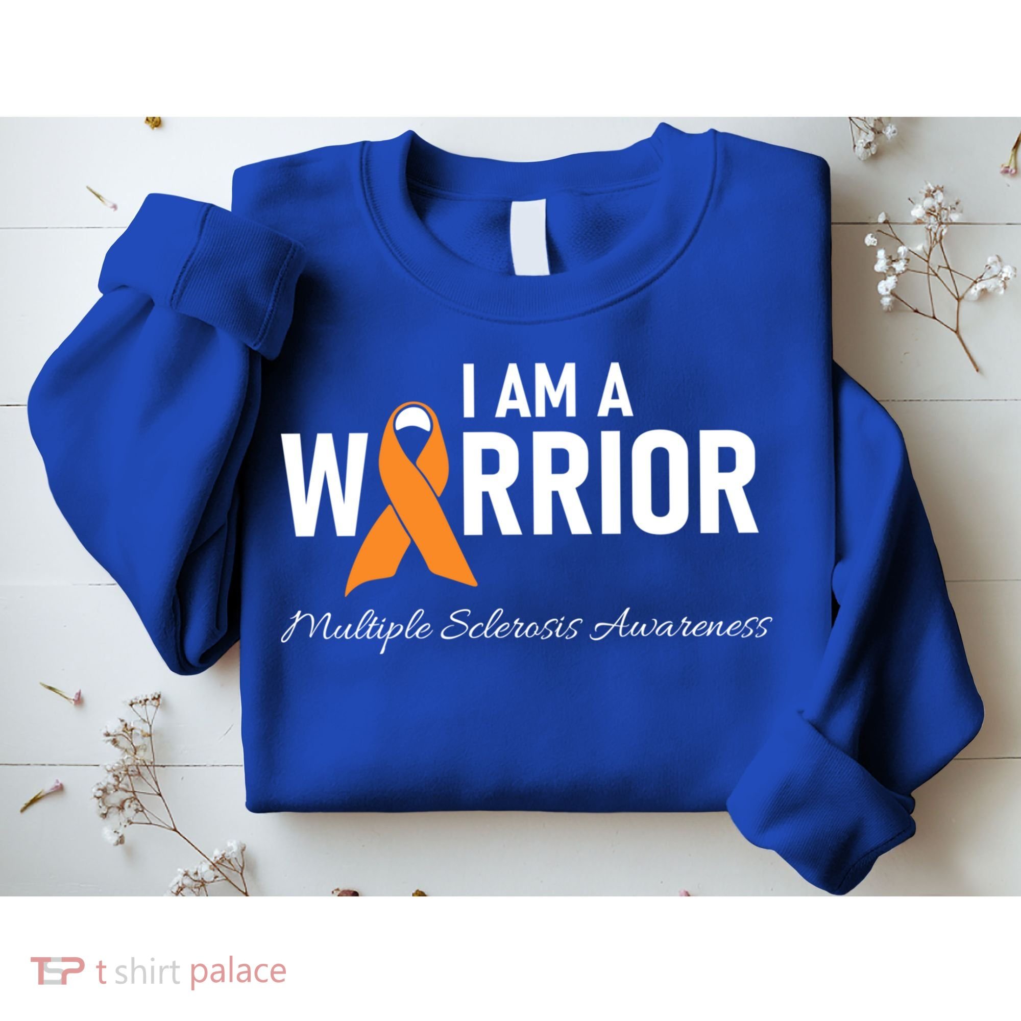 Ms Multiple Sclerosis Awareness Orange Ribbon Gift Sweatshirt