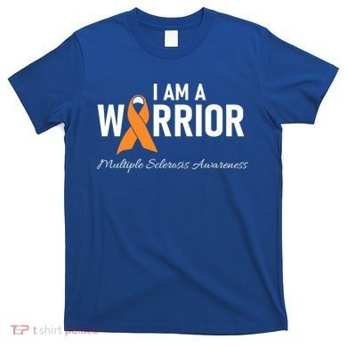 Ms Multiple Sclerosis Awareness Orange Ribbon Gift T-Shirt